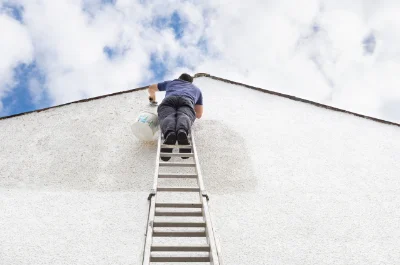 Peinture extérieure à Jaudrais — façades et ravalement